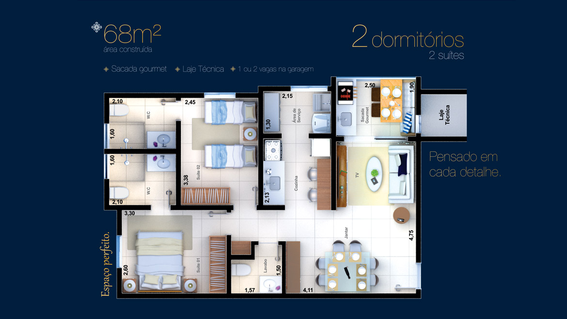 Planta Costa Amalfitana Residencial