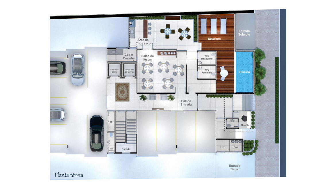 Planta Costa Amalfitana Residencial